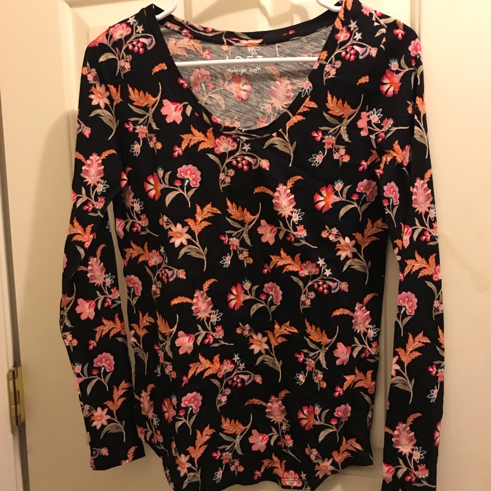 LOFT Crew Neck Tee XS